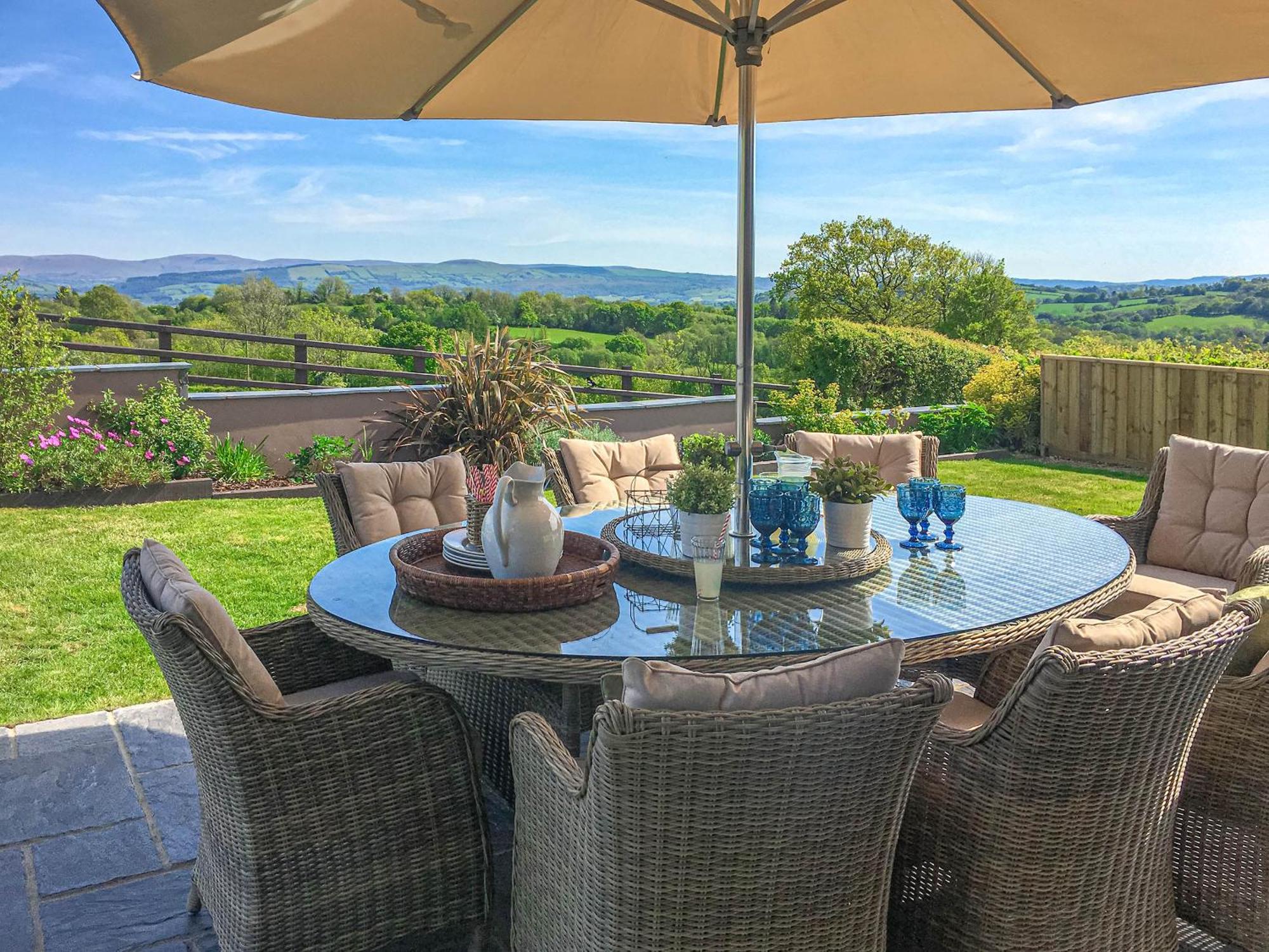 Maes Y Bryn Farmhouse Llanwrda Esterno foto